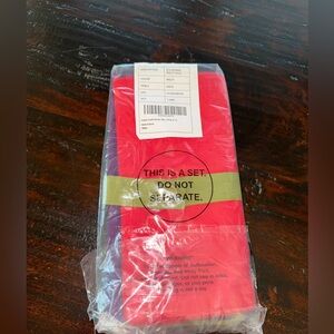 New Color Craft Set Of 12 Multicolored Cotton Napkins